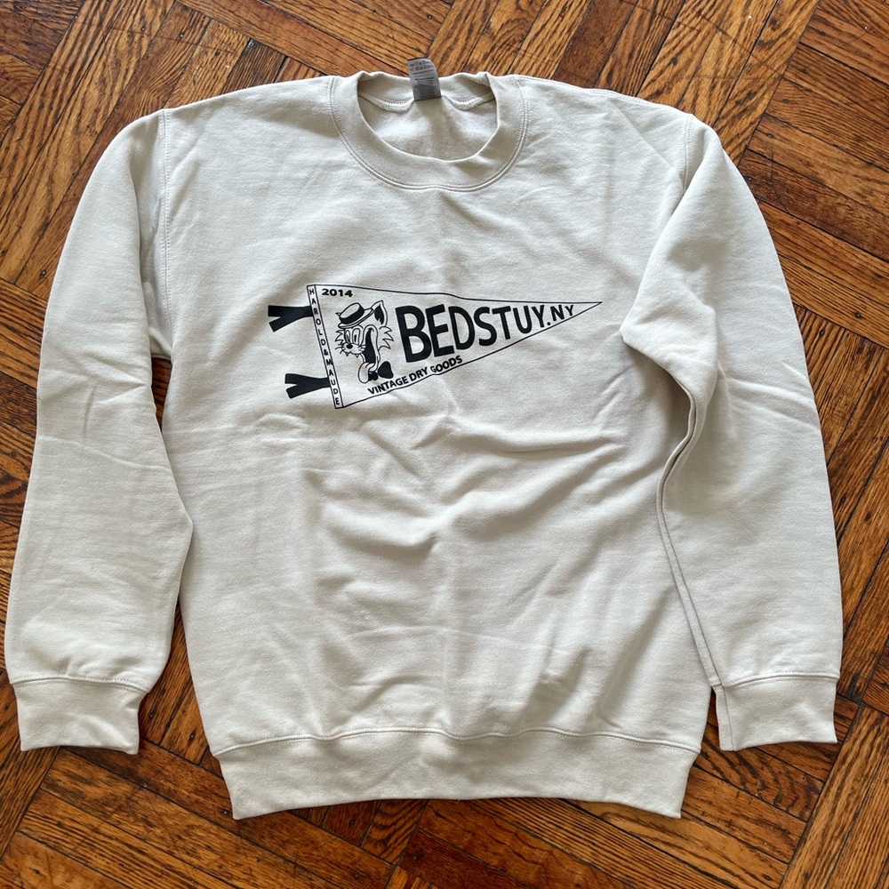 Harold and Maude Bedstuy NYC vintage style crew neck sweater - Size S